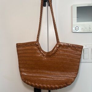 Woven Leather Bag